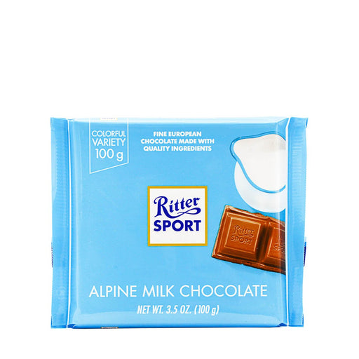 Ritter Sport Alpine Milk Chocolate 3.5oz - H Mart Manhattan Delivery