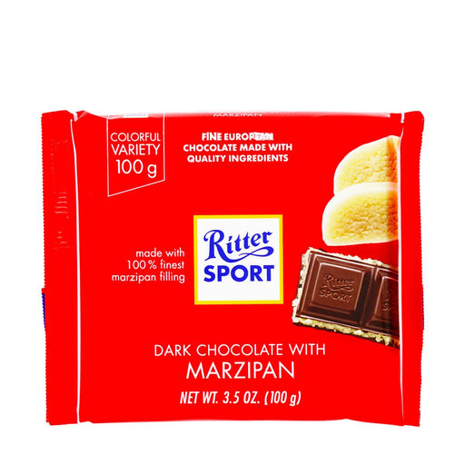 Ritter Sport Dark Chocolate with Marzipan 3.5oz - H Mart Manhattan Delivery