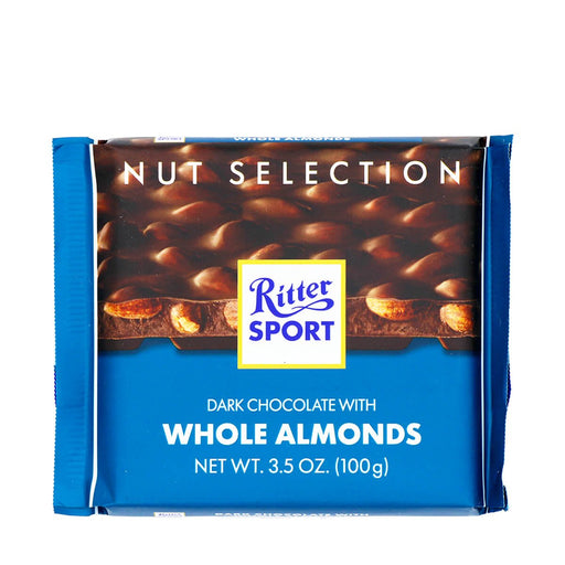 Ritter Sport Dark Chocolate with Whole Almonds 3.5oz - H Mart Manhattan Delivery