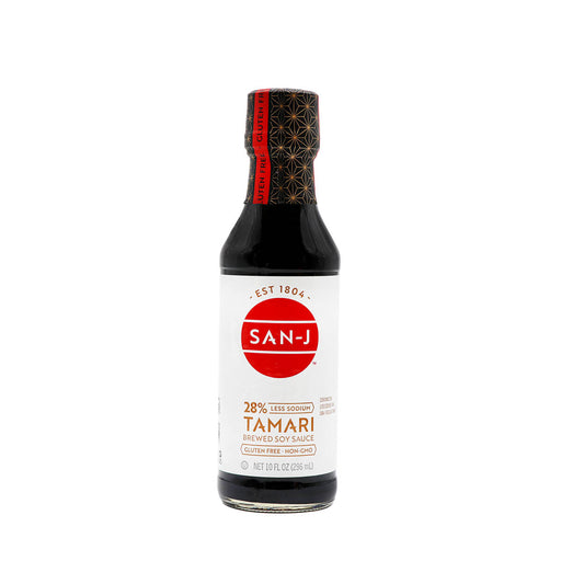 San-J 28% Less Sodium Tamari Brewed Soy Sauce Gluten Free 10fl.oz - H Mart Manhattan Delivery