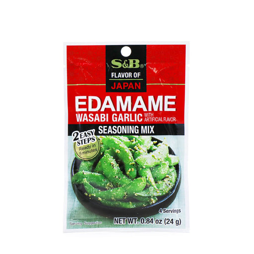 S&B Edamame Wasabi Garlic Seasoning Mix 0.84oz - H Mart Manhattan Delivery
