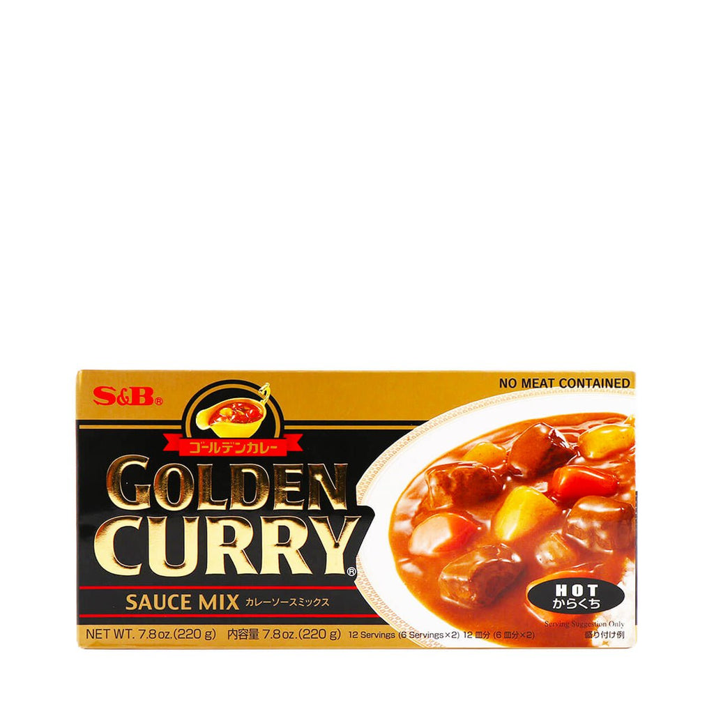 S&B Golden Curry Hot 92g - NikanKitchen (日韓台所)