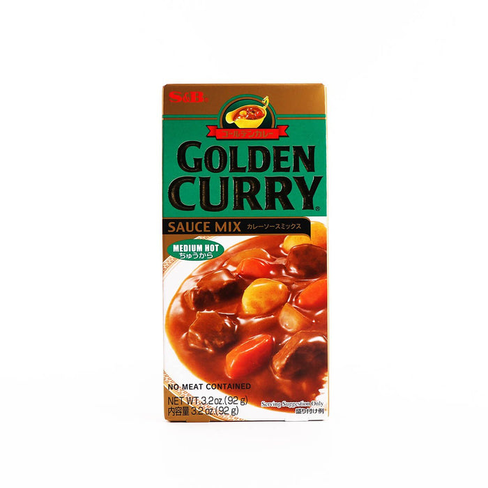 S&B Golden Curry Medium Hot 3.2oz - H Mart Manhattan Delivery