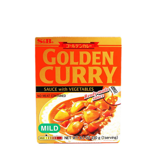 S&B Golden Curry Sauce with Vegetables Mild 8.1oz - H Mart Manhattan Delivery