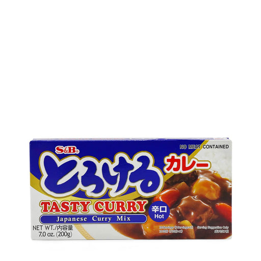 S&B Taste Curry Mix Hot 7oz - H Mart Manhattan Delivery