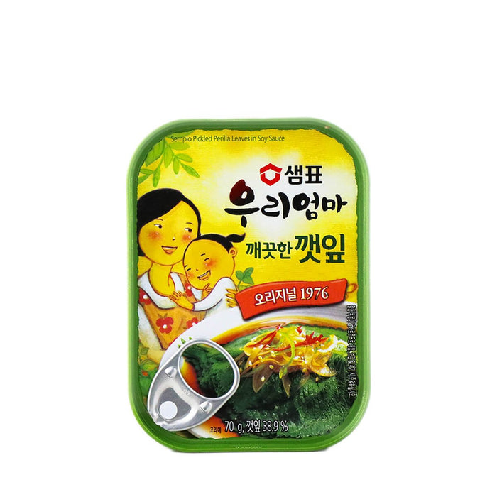 Sempio Canned Sesame Leaves in Soy Sauce 70g - H Mart Manhattan Delivery