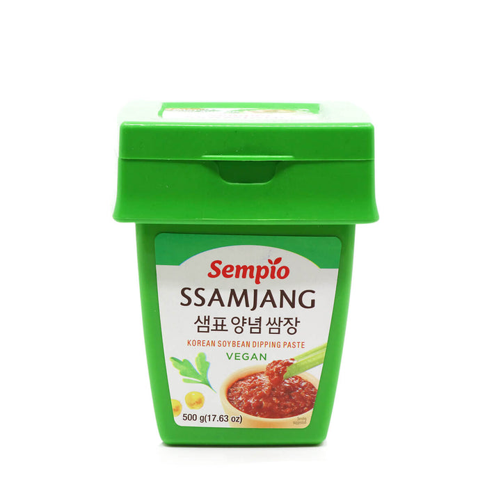 Sempio Vegan Samjang Seasoned Soybean Paste 500g - H Mart Manhattan Delivery