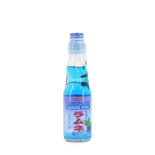 Shirakiku Carbonated Ramune Drink Blueberry 200ml - H Mart Manhattan Delivery