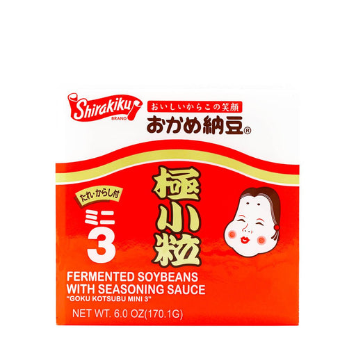 Shirakiku Fermented Soybean with Seasoning Sauce "Goku Kotsubu Mini 3" 6.0oz - H Mart Manhattan Delivery