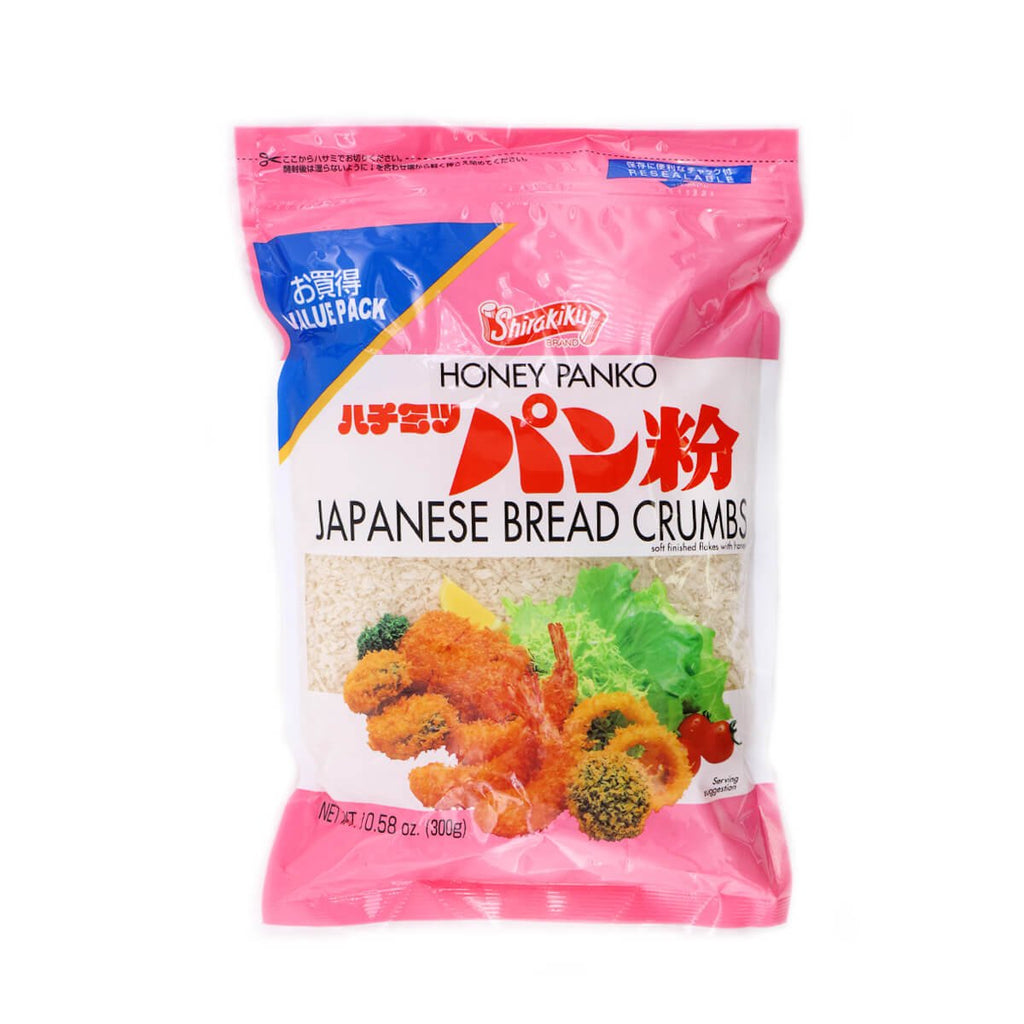 Shirakiku Honey Panko Japanese Bread Crumbs 10.58oz - H Mart
